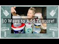 10 Ways to Add Texture to Chalk Paint: Chalk Paint 101 Questions and Answers: Episode 10