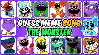 Guess The MONSTER By EMOJI And VOICE (Smiling Critters) | Poppy Playtime Chapter 3 | Catnap, Dogday