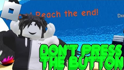 THE BUTTON IS CURSED… (Don’t Press The Button 4 - Roblox)