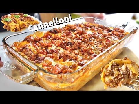 Video: Cannelloni Con Carne E Besciamella