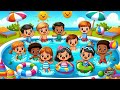  summer with friends kids  preschool  play school nursery rhymes  playpark friend