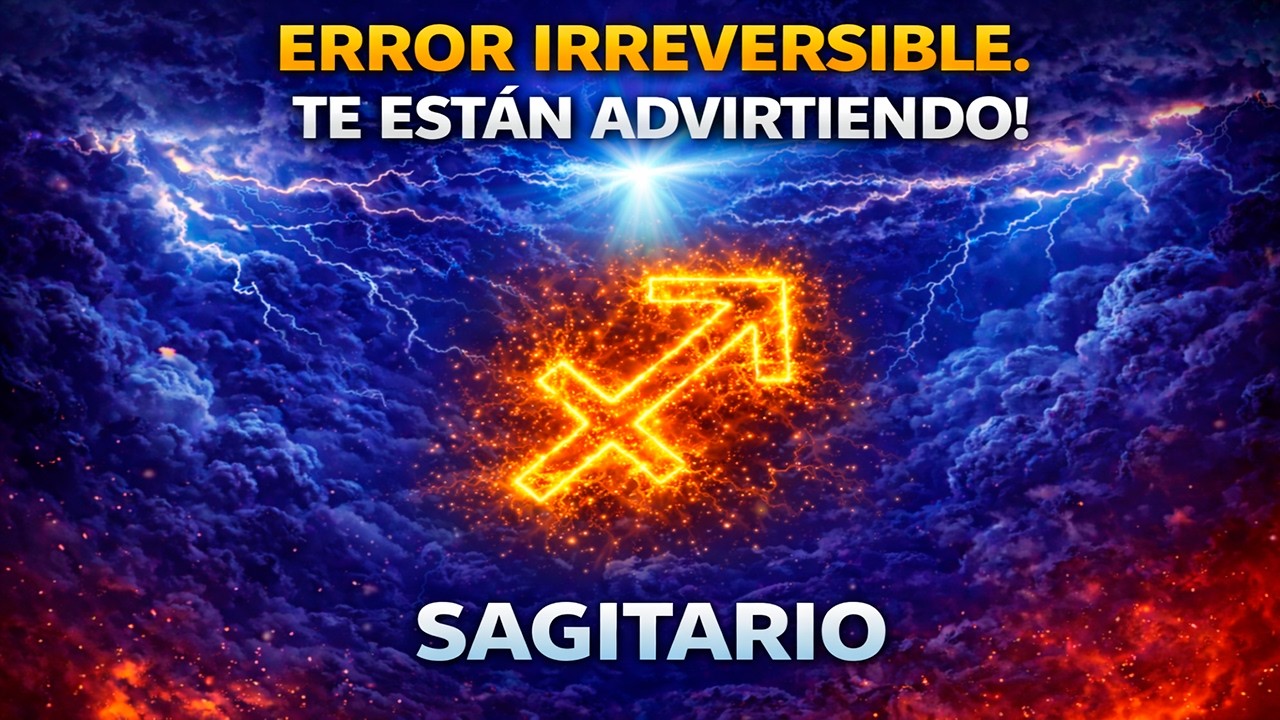 SAGITARIO🚨🕊️ UN SER QUERIDO DESDE EL CIELO TE ADVIERTE… ESTÁS A SEGUNDOS DE UN ERROR IRREVERSIBLE⏳