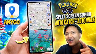 Turns Out There's a Pokémon Scanner + Auto Walk + Auto Catch Combo in Pokémon GO! 🔥AnyGo Fake GPS screenshot 2
