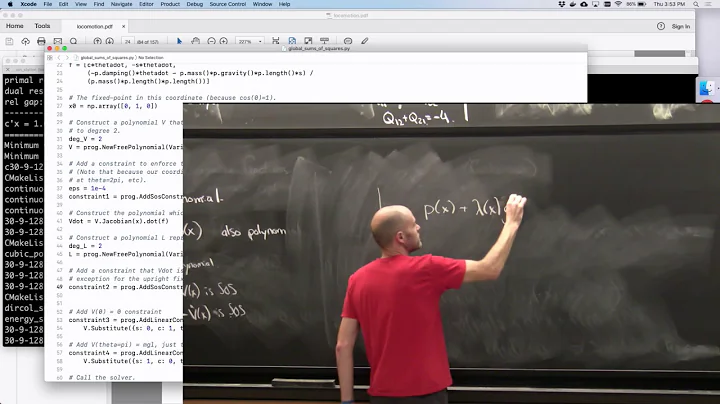 Lecture 9 | MIT 6.832  (Underactuated Robotics), Spring 2019