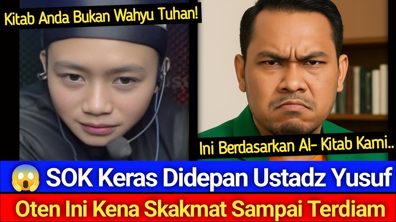 PANAS ! Awalnya Sok Keras, Endingnya Bikin Malu Kristen - Debat Ustadz Yusuf PI