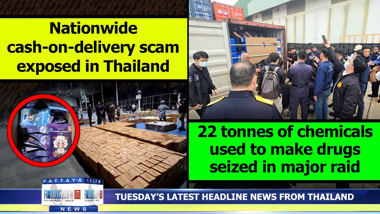 VERY LATEST NEWS FROM THAILAND in English (18 November 2025) from Fabulous 103fm Pattaya