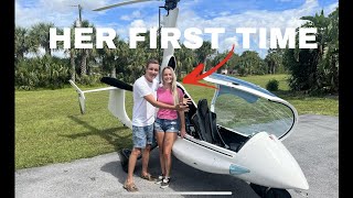 Taking My Girlfriend in Gyroplane for FIRST TIME!!