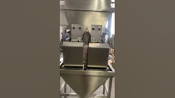Semi automatic 2 head linear weigher