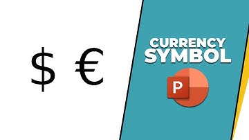 How to put currency symbol in PowerPoint