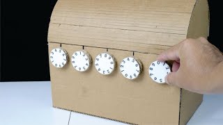 How to Make Treasure Chest with 5 digit Combination Lock
