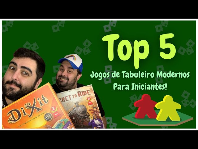 TOP 5 JOGOS DE TABULEIRO MODERNOS PARA VOCÊ INICIAR NO HOBBY – Funtasy Bar  e Jogos