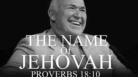 PASTOR CHUCK SMITH — THE NAME OF JEHOVAH  -  PROVERBS  18:10 - MAY 13, 1990 —  AUDIO ONLY