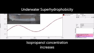 Real-time monitoring of underwater Cassie to Wenzel transition