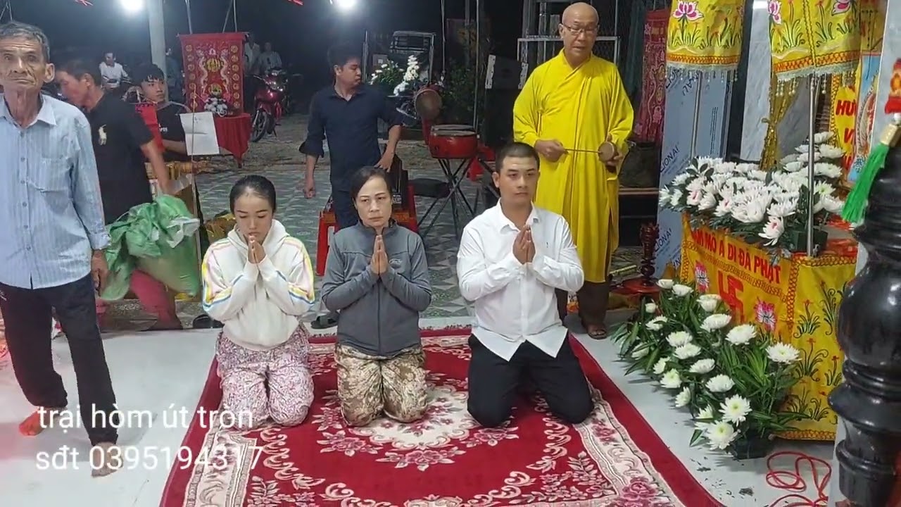 Lễ tang ông duy hữu hiệp 57 tuổi ấp an Trạch Đông xã thành Thới tỉnh Vĩnh Long