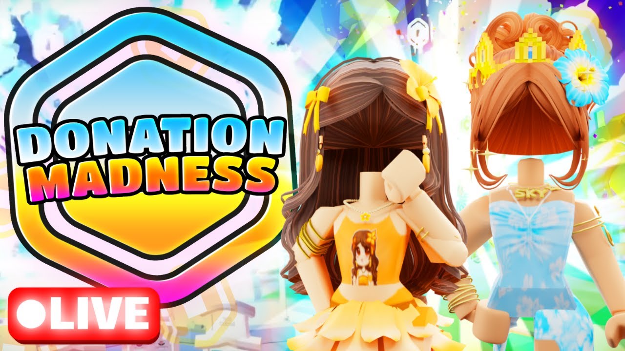 💰MILLIONS of ROBUX Donated LIVE in DONATION MADNESS FT:‪@enivya 🔴(Pls ...