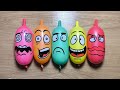 BALLOONS Slime! Making Slime with Funny  Balloons  - Satisfying Slime video- diy#1k