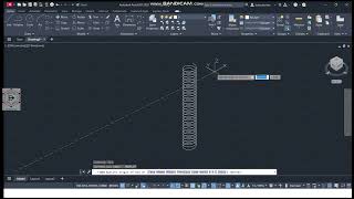 🚀 AutoCAD 3D Tutorial: Create a Helix & Extrude Along Path! 🎯 Master UCS & Circle Commands!