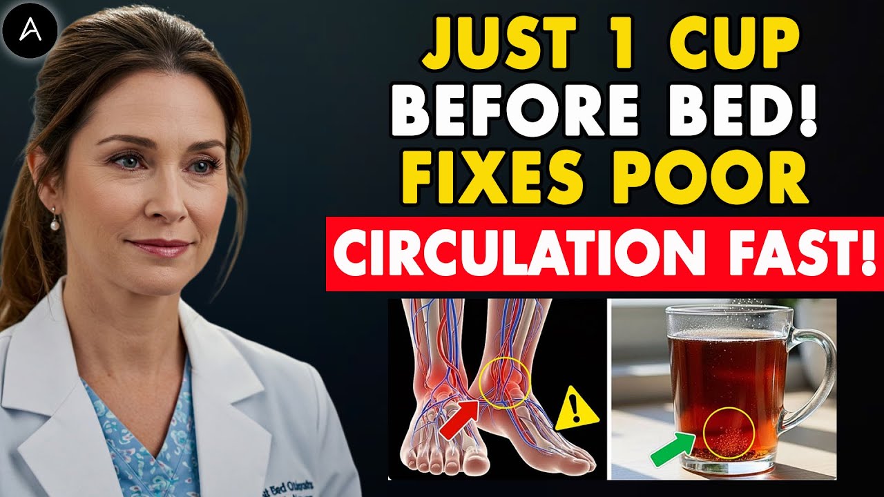 Seniors, Drink THIS to Increase Blood Flow in Legs Fast | Senior Health ...