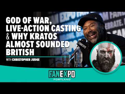 God of War, Live-Action Casting & Why Kratos Almost Sounded British with Christopher Judge