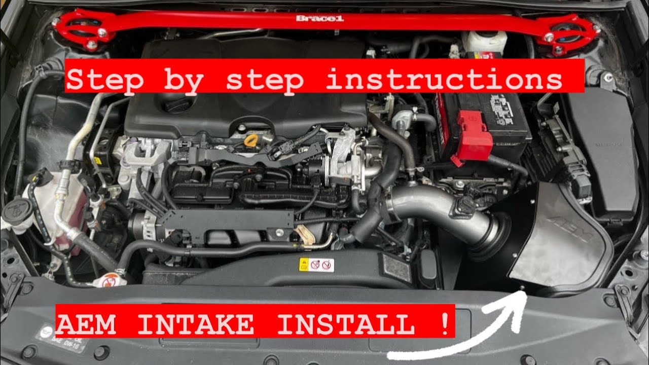 Установка впускного коллектора AEM для Toyota Camry 2018-2022