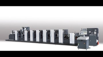 Wanjie WJPS450 Shaftless Offset Intermittent Label or Logo Printing Machine
