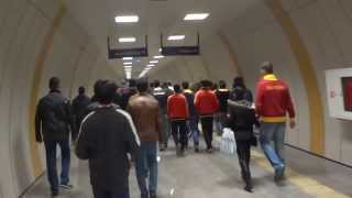 Video thumbnail of "road to Türk Telekom Arena"