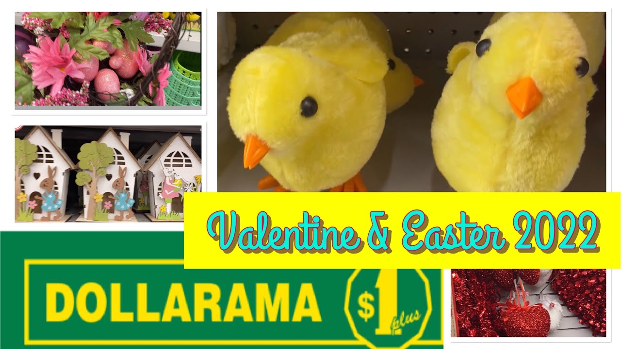 Dollarama New Finds Easter 2022 Valentines & Easter Decor Items