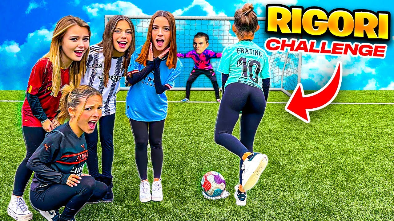 ⚽️ RIGORI CHALLENGE con RAGAZZE della STARDUST!