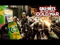 Cold War Zombies &#39;DIE MASCHINE&#39; Gameplay First Try With 4 Players XBOX Crashed!