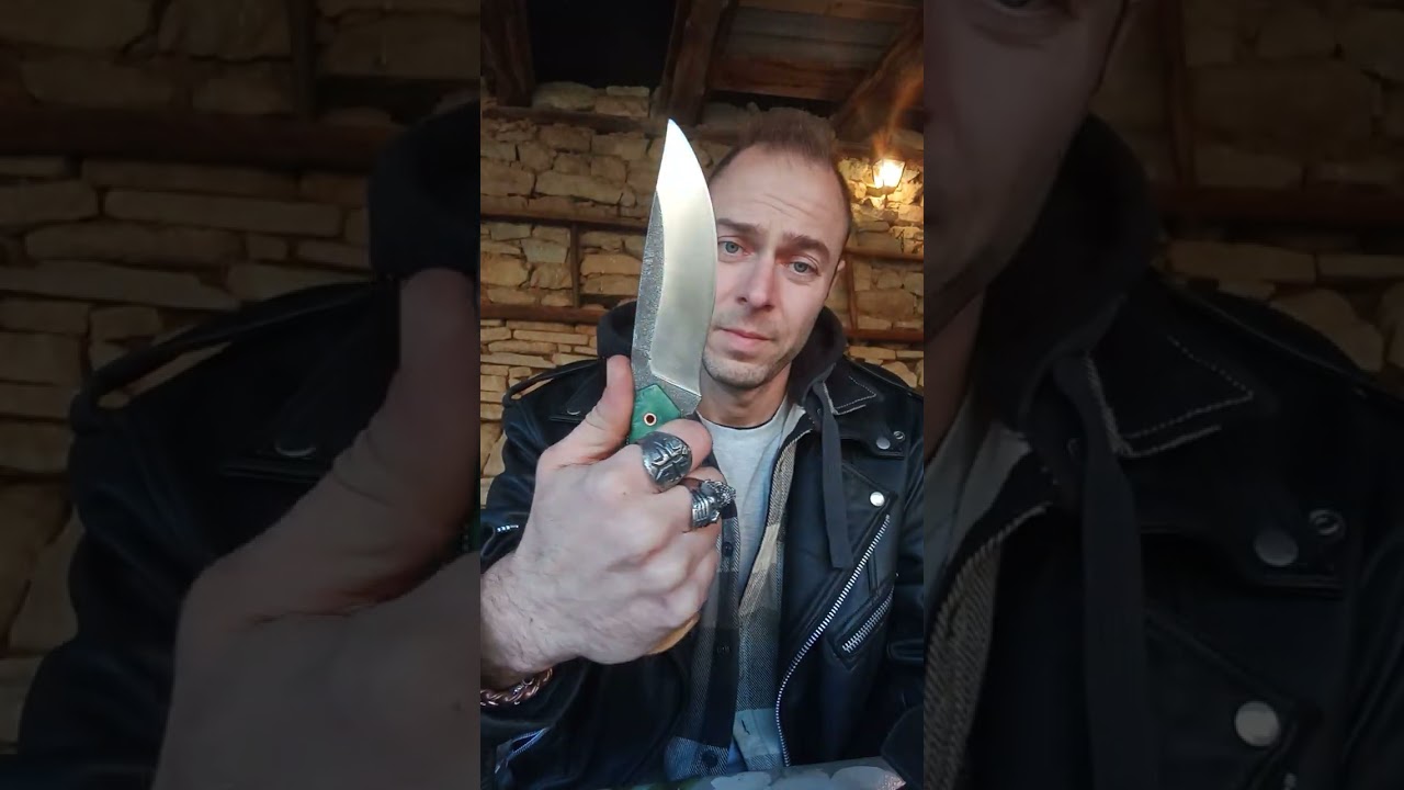 Custom Hunt knife by Veromir Petrov 