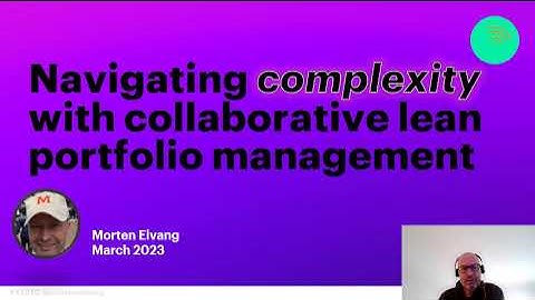 CLPM Collaborative Lean Portfolio Management - a 30 mins intro