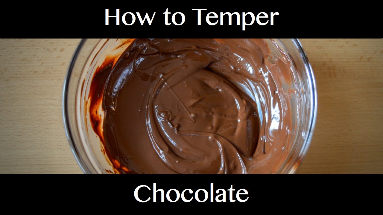 Seeding Method How to Temper Chocolate by Seeding - step by step procedure for perfect ...