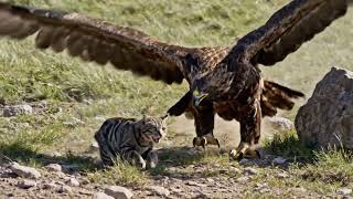 Natures Most Terrifying Chase Caught In 8K. The Largest Eagle Ever Recorded