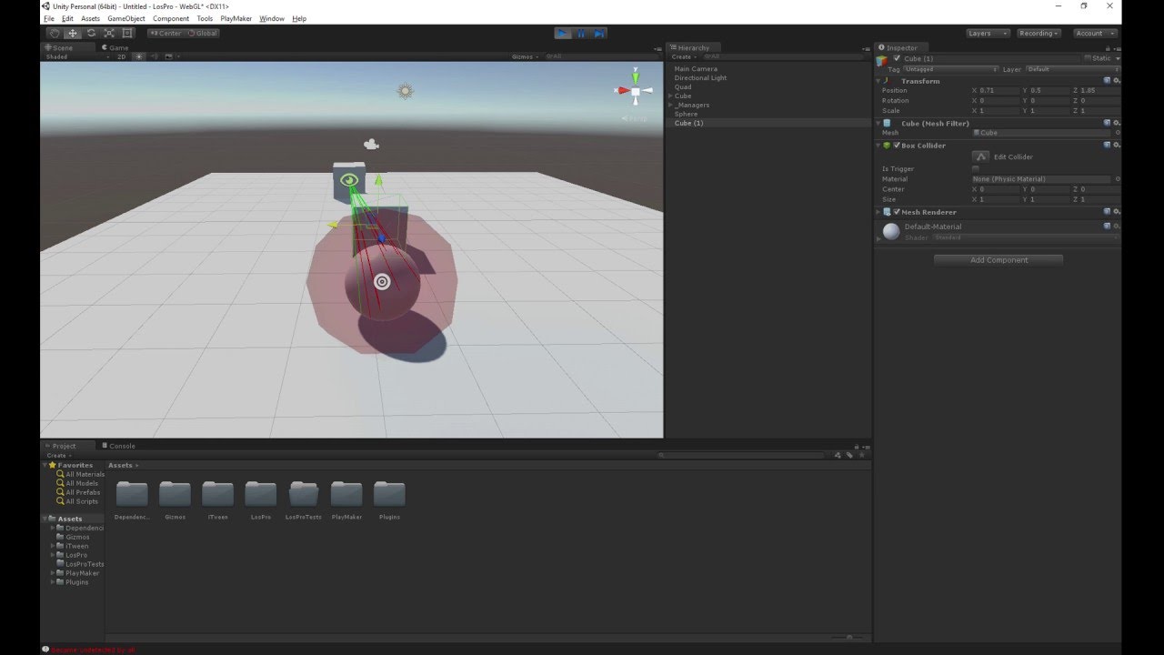Unity - Los Pro - Observers and targets - YouTube