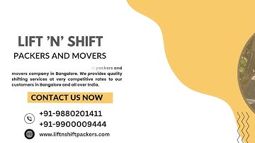 Loading and Unloading Services in Bangalore