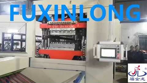 FXL-750B II Plastic Cup Thermoforming Machine with cup stacker