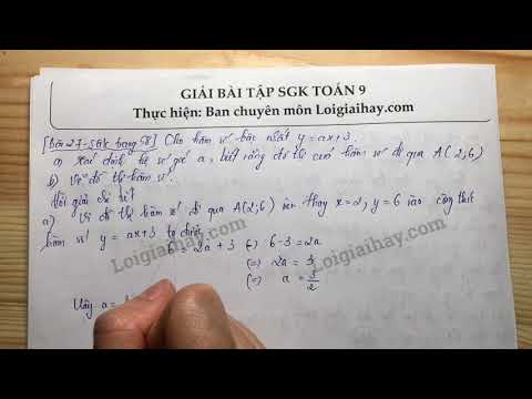 Video Giải bài 27 trang 58 SGK toán 9 tập 1 - youtube