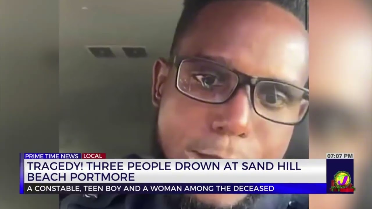 Tragedy! Three People Drown at Sand Hill Beach Portmore | TVJ News