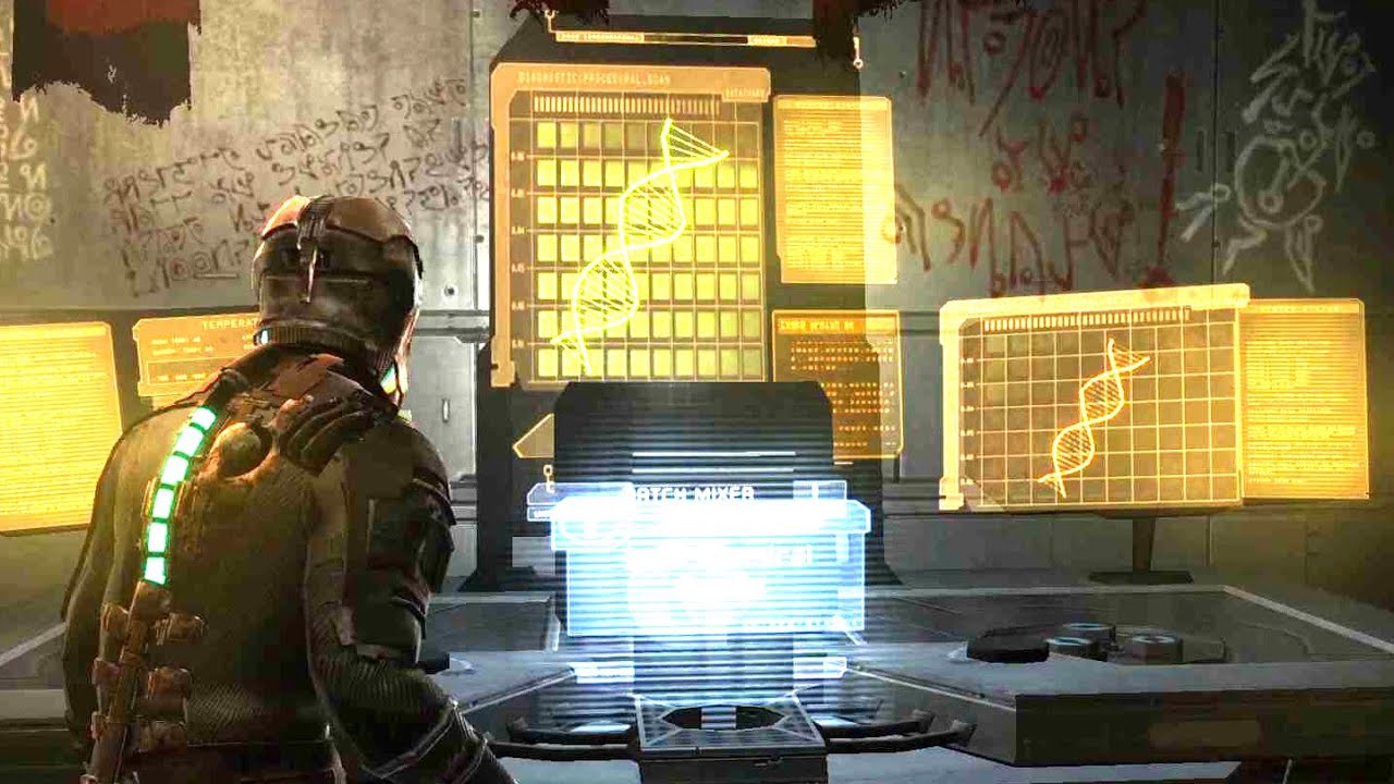 Dead Space 21 Find the DNA Sample 🧬 Load Chemical Agents €5 Lethal Devotion