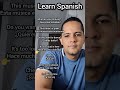 Learn Spanish with daily practical phrases