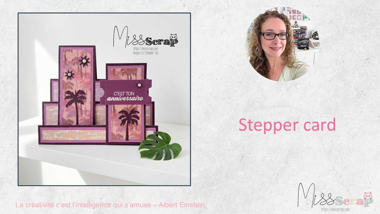 Live #292: stepper card