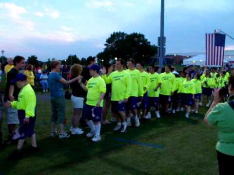 Walking in - Special Olympics New York 2010 State Summer Games Opening ...