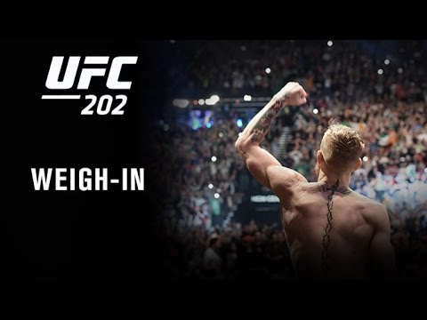 UFC 202: Official Weigh-in