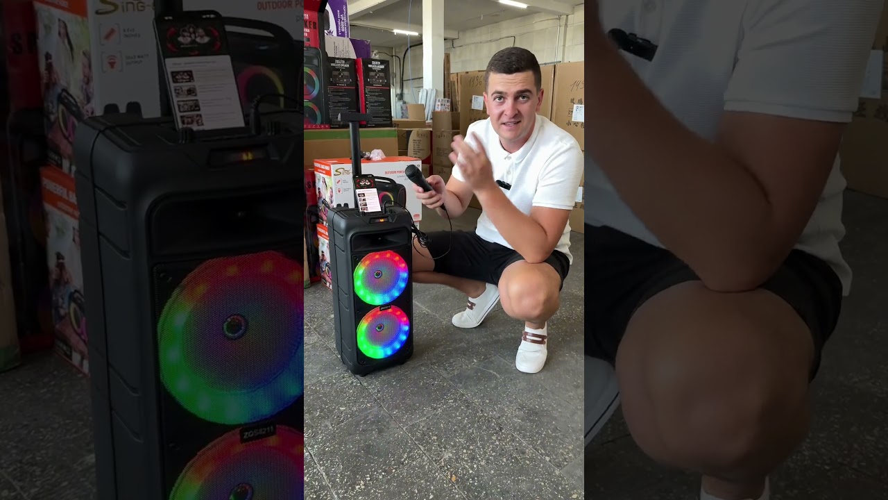 Boxa portabila bluetooth cu microfon 40w (zqs8211)