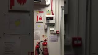 High school fire alarm test