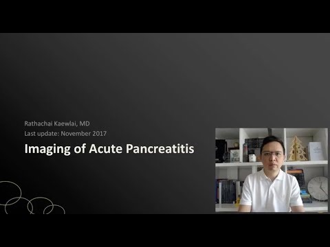 Imaging of Acute Pancreatitis