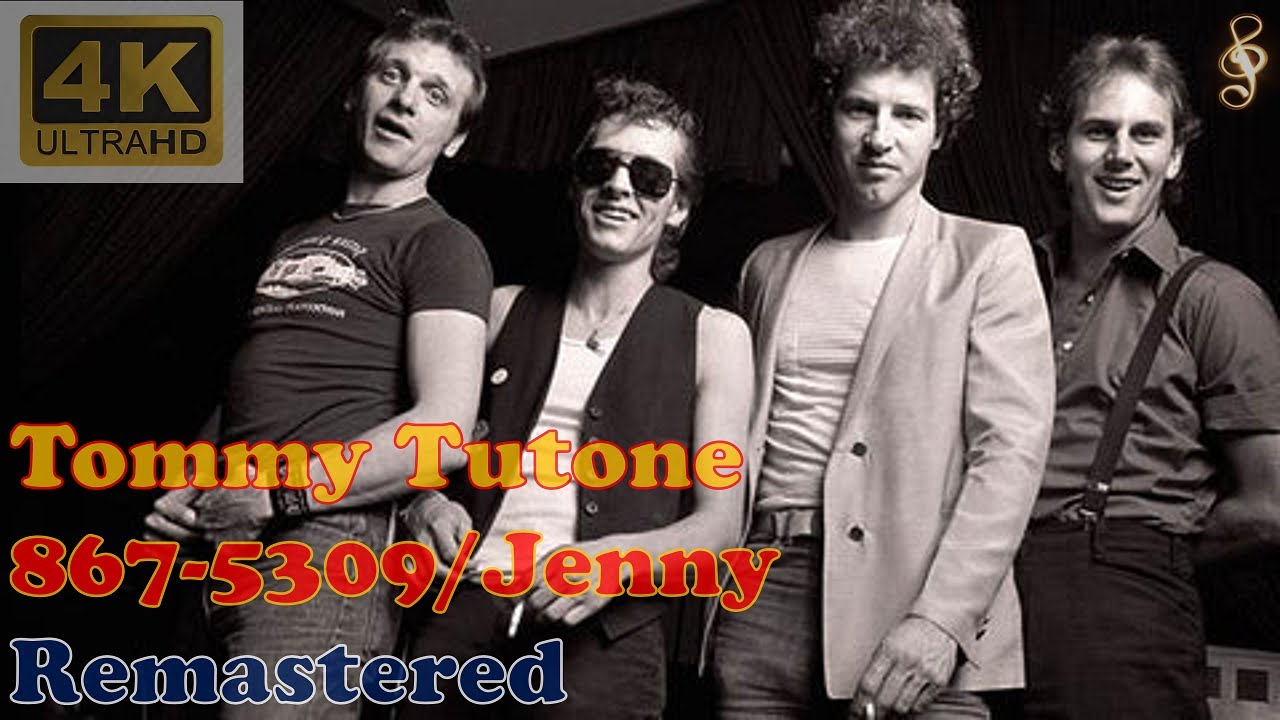 TOMMY TUTONE - 867-5309/Jenny (Remastered Audio) [4K Video With