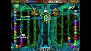 Zuma's Revenge challenge (Iron Frog 8) 1,128,978 (1 million points!)