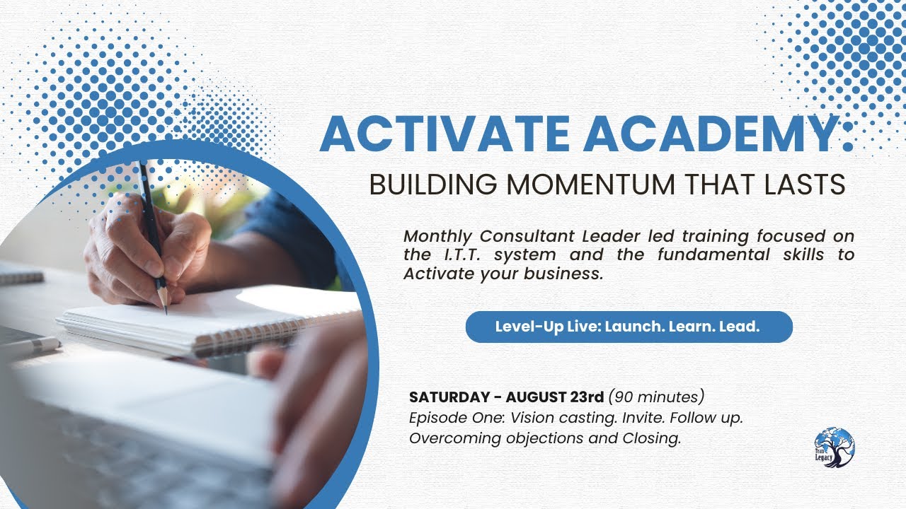 Activate Academy: Build Momentum that Lasts - YouTube