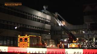 Staffelgeschossbrand an einer Schule in Bremen-Obervieland (24.11.2014)